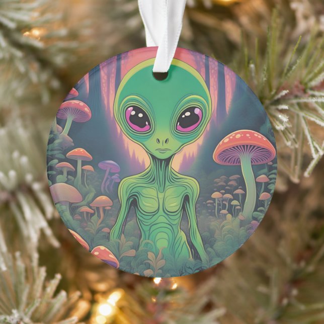 Adorno Alien Mushroom Ornament (Árbol)