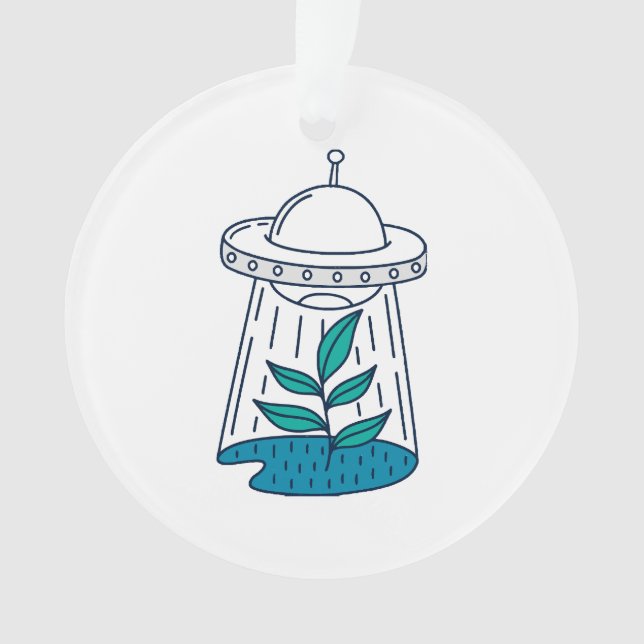 Adorno Aliens UFO (Anverso)