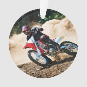 Adorno almohada de lanzamiento de motocross
