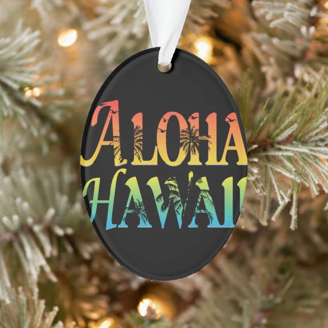 Adorno Aloha Hawaii (Árbol)