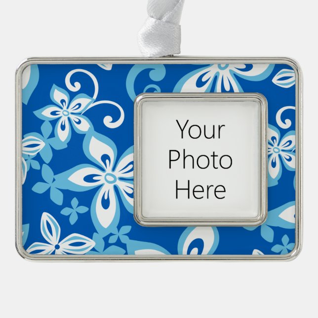 Adorno ALOHA HAWAII (AZUL x 2) (Anverso)