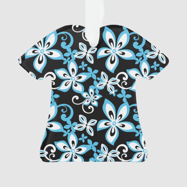 ADORNO ALOHA HAWAII (NEGRO/AZUL) (Anverso)