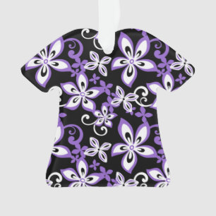 ADORNO ALOHA HAWAII (NEGRO/LAVANDA)
