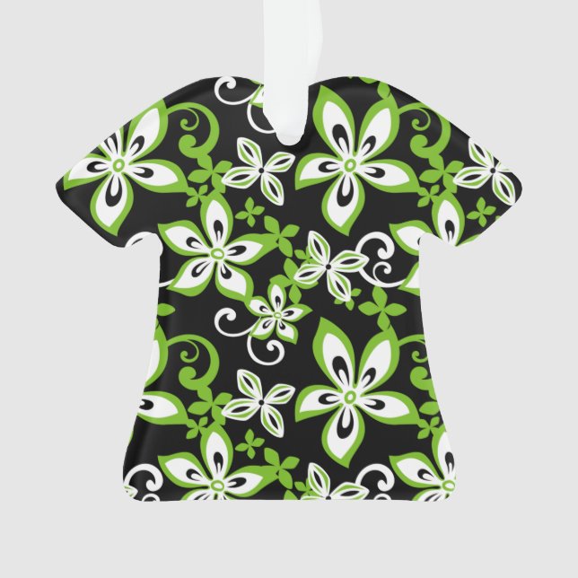 ADORNO ALOHA HAWAII (NEGRO/LIME) (Anverso)