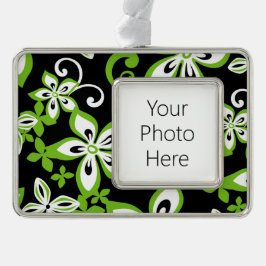 ADORNO ALOHA HAWAII (NEGRO/LIME)