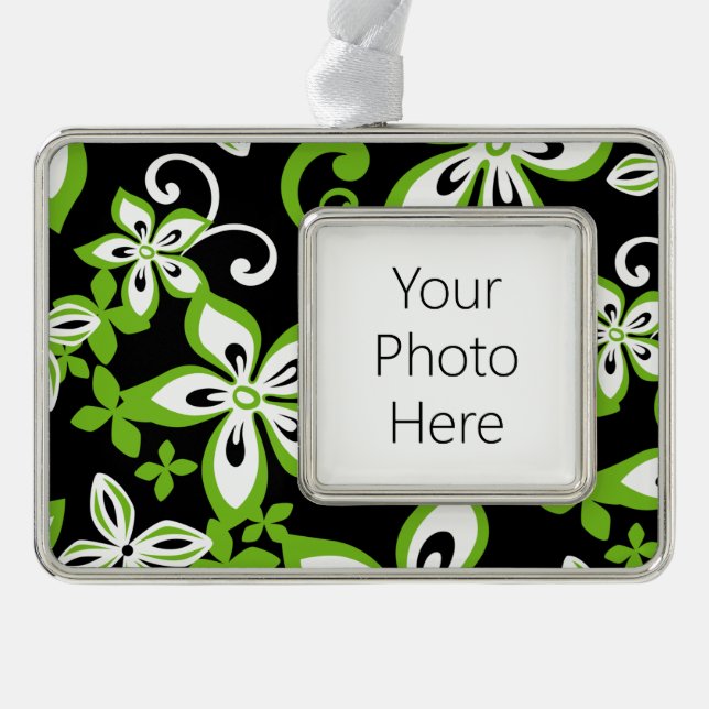 ADORNO ALOHA HAWAII (NEGRO/LIME) (Anverso)