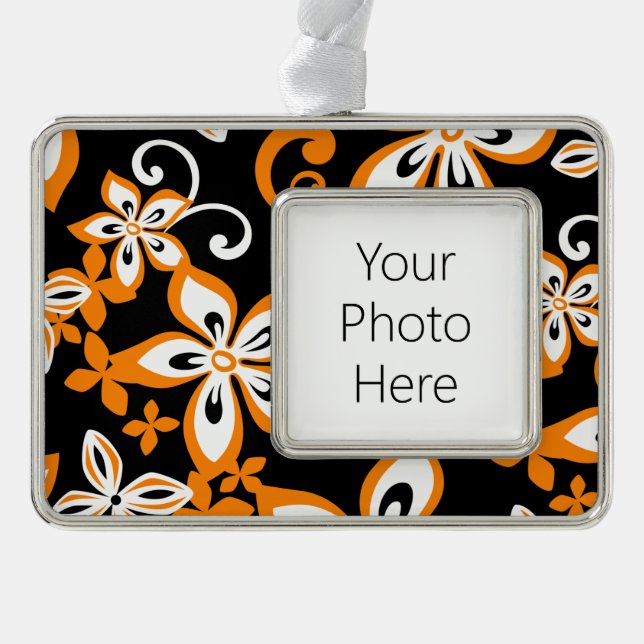 ADORNO ALOHA HAWAII (NEGRO/NARANJA) (Anverso)