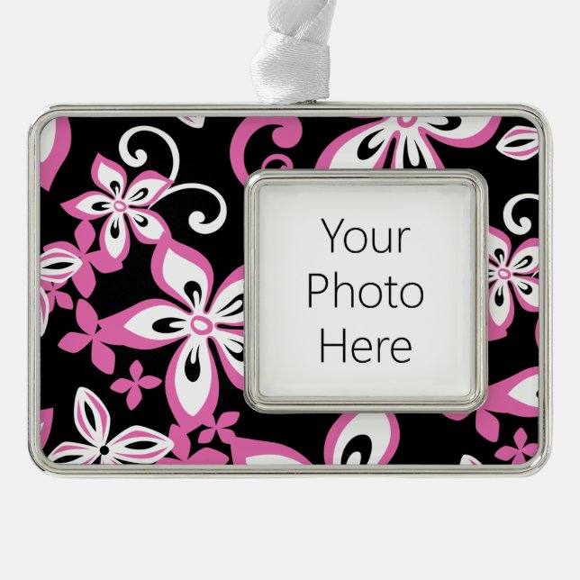 ADORNO ALOHA HAWAII (NEGRO/ROSA) (Anverso)