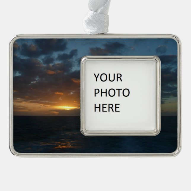 Adorno Amanecer en la costa oceánica del Mar II (Anverso)