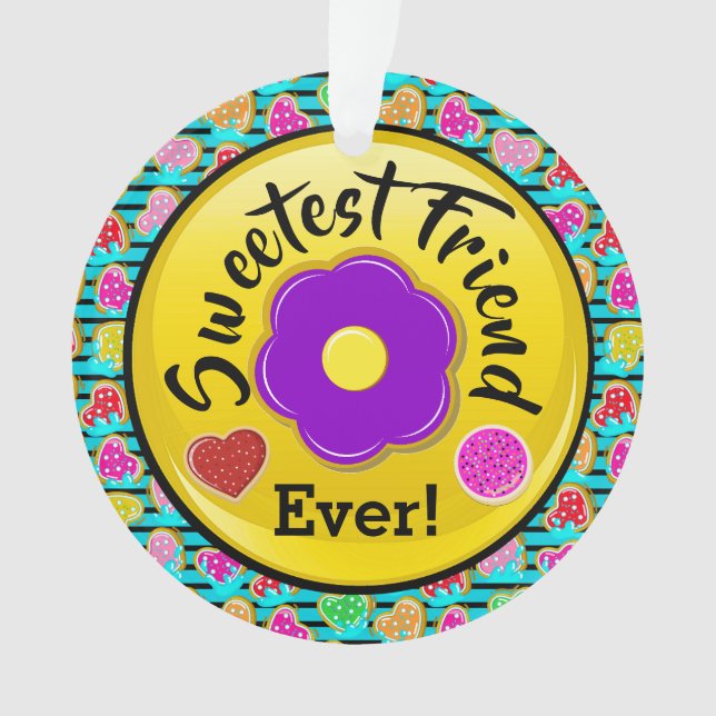 Adorno Amigo más dulce (Anverso)