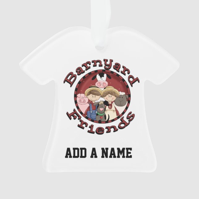 Adorno Amigos de Barnyard (Anverso)