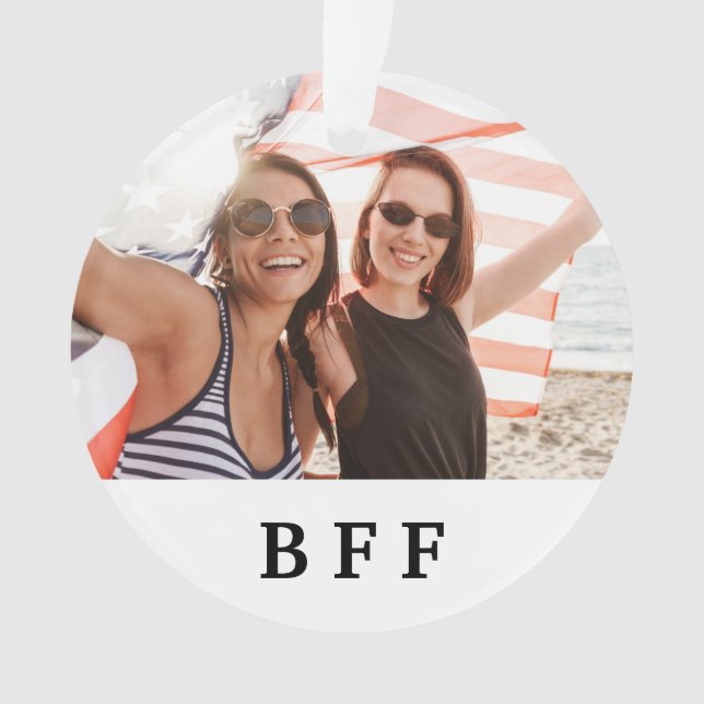 Adorno Amigos de BFF para siempre mantener la foto (Anverso)