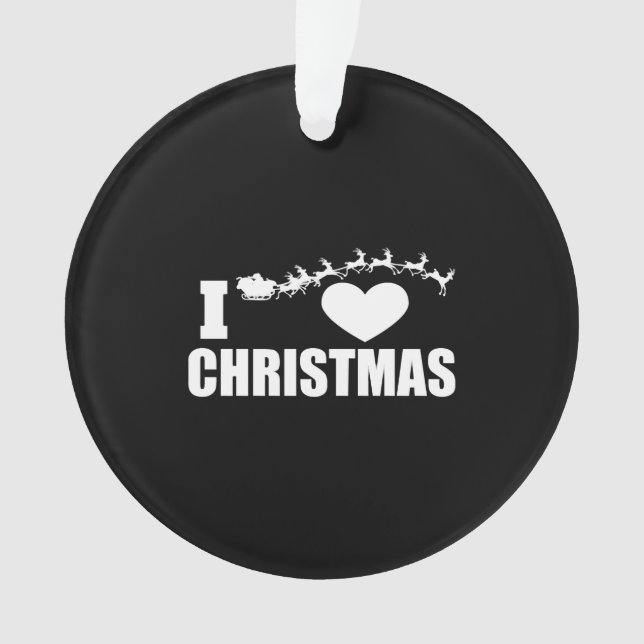 Adorno Amo a los Navidades (Anverso)