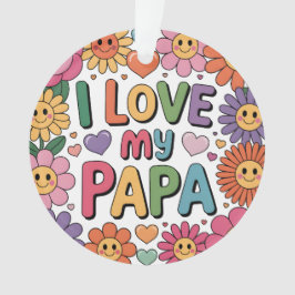Adorno Amo a mi papá