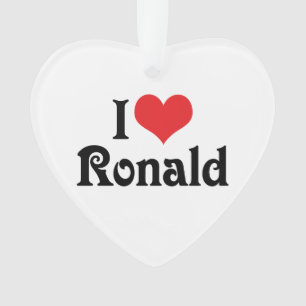 Adorno Amo a Ronald