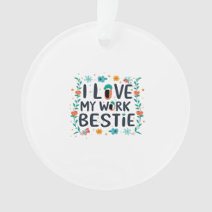 Adorno Amo Mi Bestie Clásico De Trabajo
