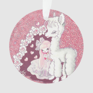 Adorno Amor de Alpaca