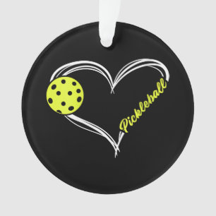 Adorno Amor de Mujeres Pickleball - partido de pickleball