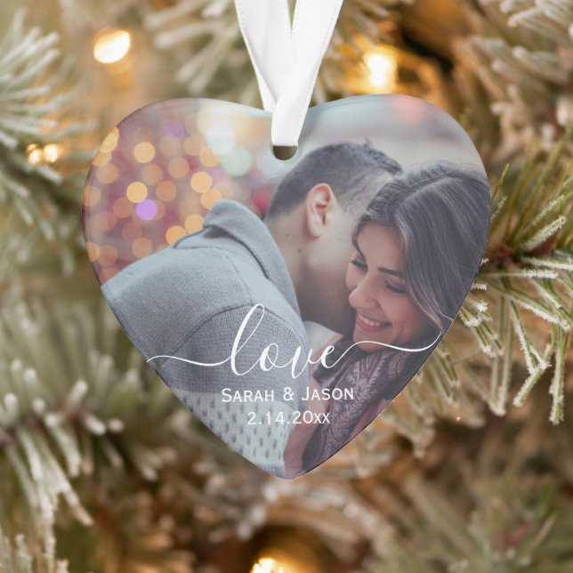 Adorno AMOR | Personalizado Boda fotográfico (Árbol)