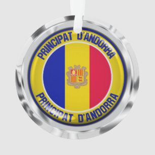 Adorno Andorra Round Emblem