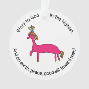Adorno Ángel de unicornio