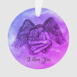 Adorno Angel Eros en el amor, te amo