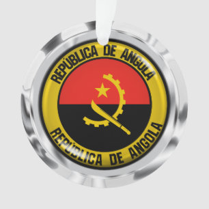 Adorno Angola redonda Emblema