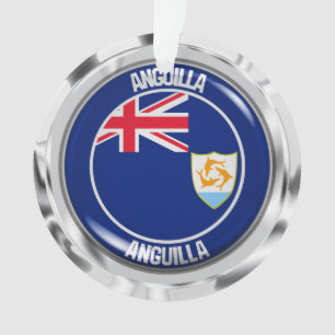 Adorno Anguila Round Emblem