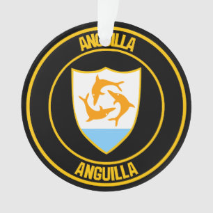 Adorno Anguila Round Emblem