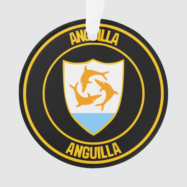 Adorno Anguila Round Emblem (Anverso)