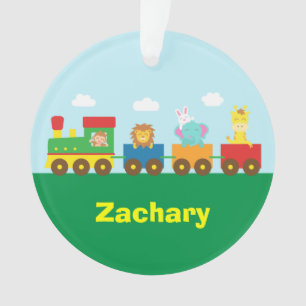 Adorno Animales Lindo Coloridos Tren para Niños