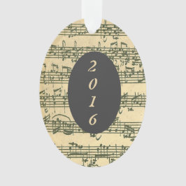 Adorno Año antiguo del personalizado del manuscrito de