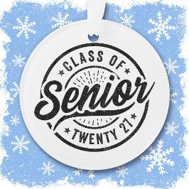 Adorno Año de graduación Escuela Retro Clase de 2027