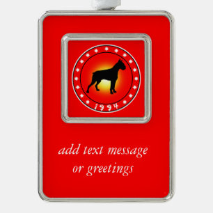 Adorno Año del perro de 1994