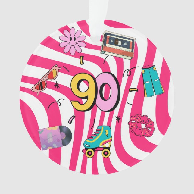Adorno Años 90 (Anverso)