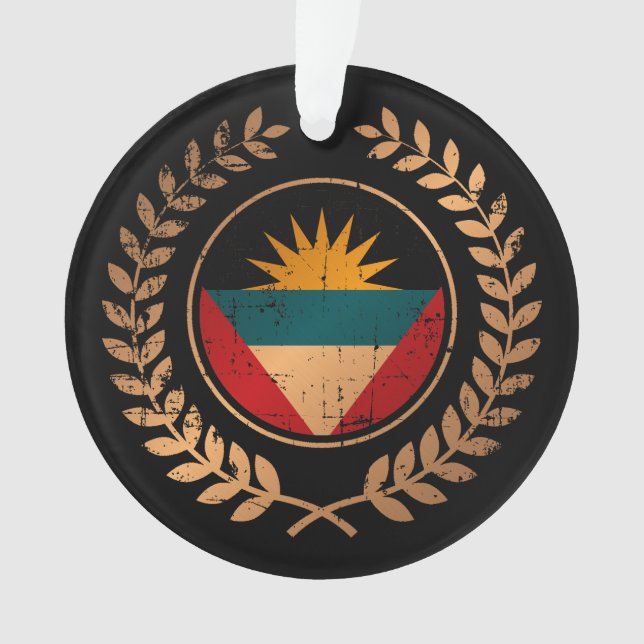 Adorno Antigua y Barbuda (Anverso)