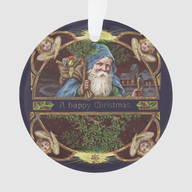 Adorno Antigüedad de los Navidades de Santa Angels de Vic (Anverso)