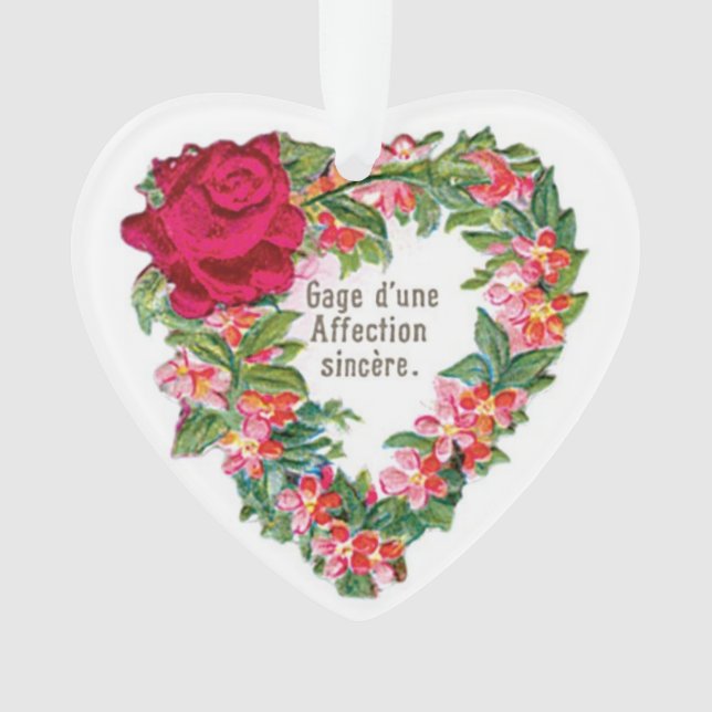 Adorno Antique Valentine (Anverso)