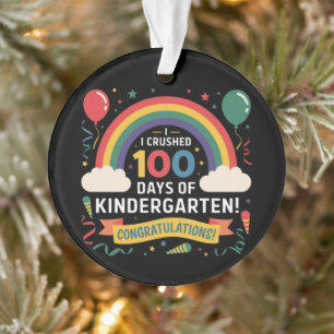 Adorno Aplasté 100 días de Personalizar de guardería