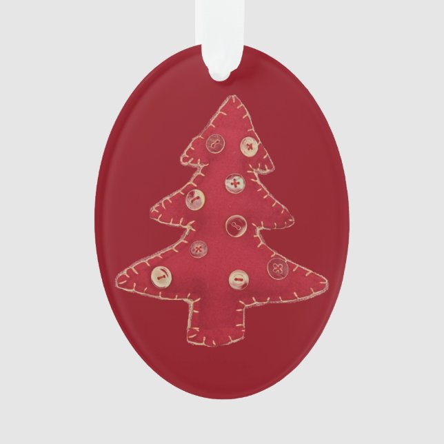 Adorno Árbol de Navidad artesanal (Anverso)