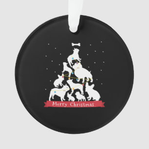 Adorno Árbol de Navidad bulldog