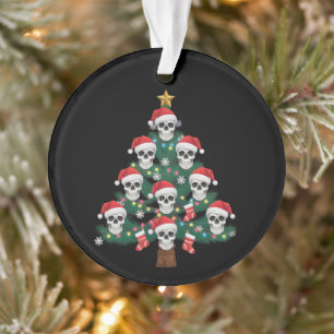 Adorno Árbol de Navidad Calavera Pijama Esqueleto Genial