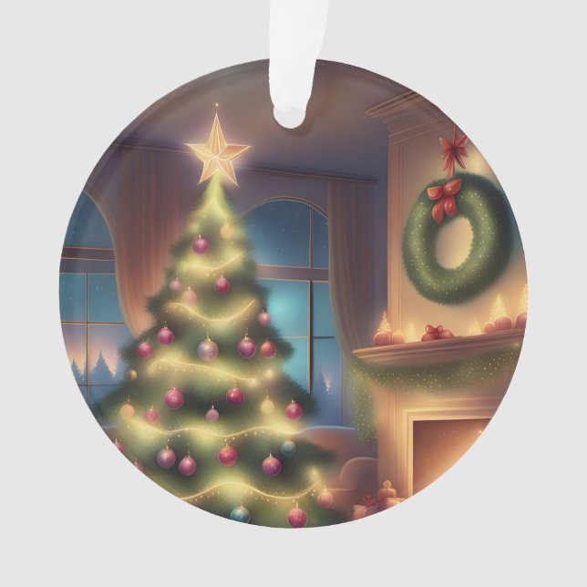 Adorno Árbol de Navidad cálido (Anverso)