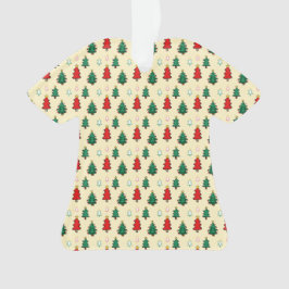 Adorno Árbol de Navidad con estrella de patrón ininterrum