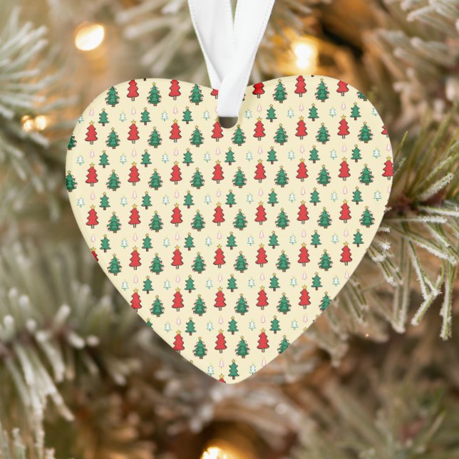 Adorno Árbol de Navidad con estrella de patrón ininterrum (Árbol)