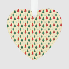 Adorno Árbol de Navidad con estrella de patrón ininterrum