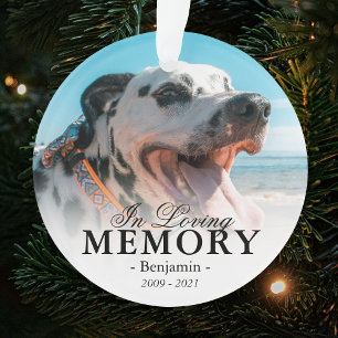 Adorno Árbol de Navidad conmemorativo de la foto