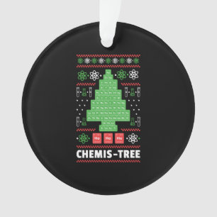 Adorno Árbol de Navidad de Árbol de Químicos con Química