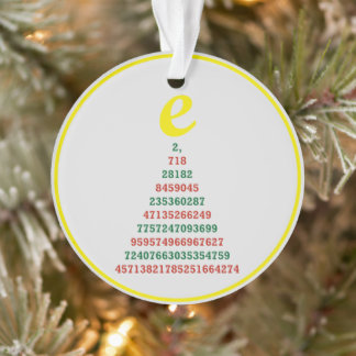 Adorno Árbol de navidad de Euler