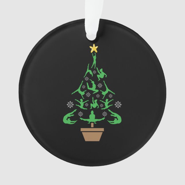 Adorno Árbol de Navidad Gimnasia chica (Anverso)